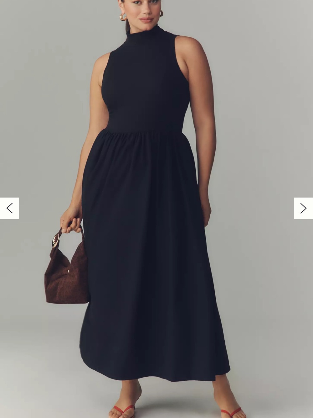 NEW Reformation Sai Maxi Dress Black Sz 3X